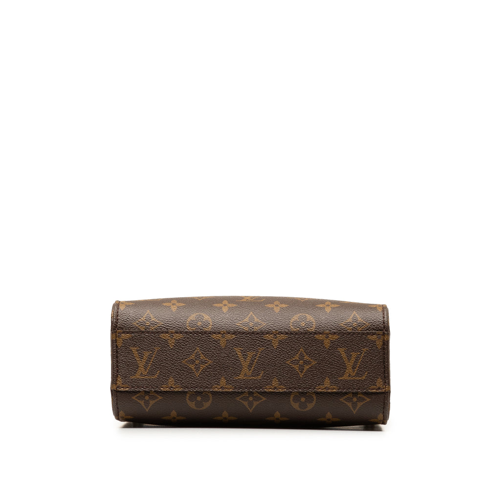 Louis Vuitton Monogram Sac Plat BB Brown