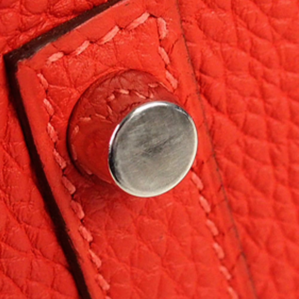 Hermès Togo Birkin Retourne 30 Red