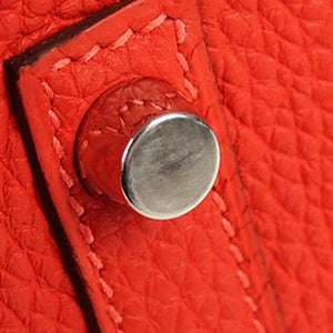 Hermès Togo Birkin Retourne 30 Red