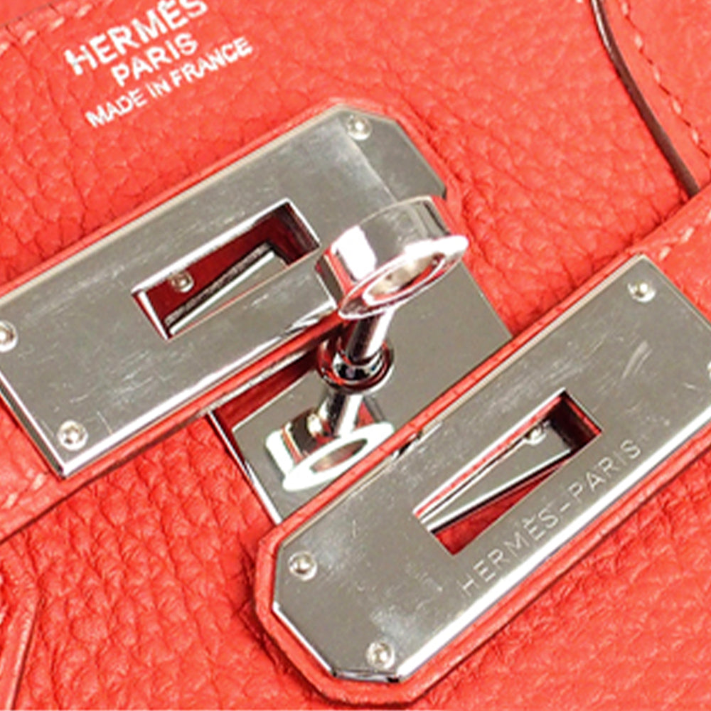 Hermès Togo Birkin Retourne 30 Red