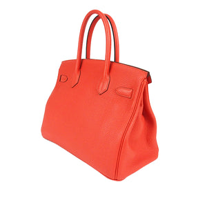 Hermès Togo Birkin Retourne 30 Red