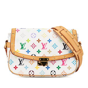 Louis Vuitton Monogram Multicolore Sologne White