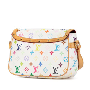 Louis Vuitton Monogram Multicolore Sologne White