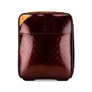 Louis Vuitton Monogram Vernis Pegase 45 Red