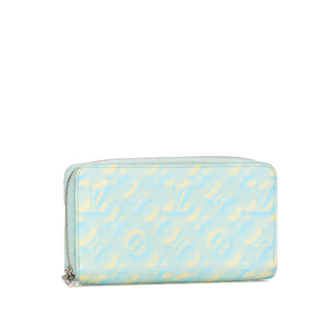 Louis Vuitton Monogram Empreinte Summer Stardust Zippy Wallet Blue