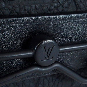 Louis Vuitton Monogram Taurillon Steamer Messenger Black