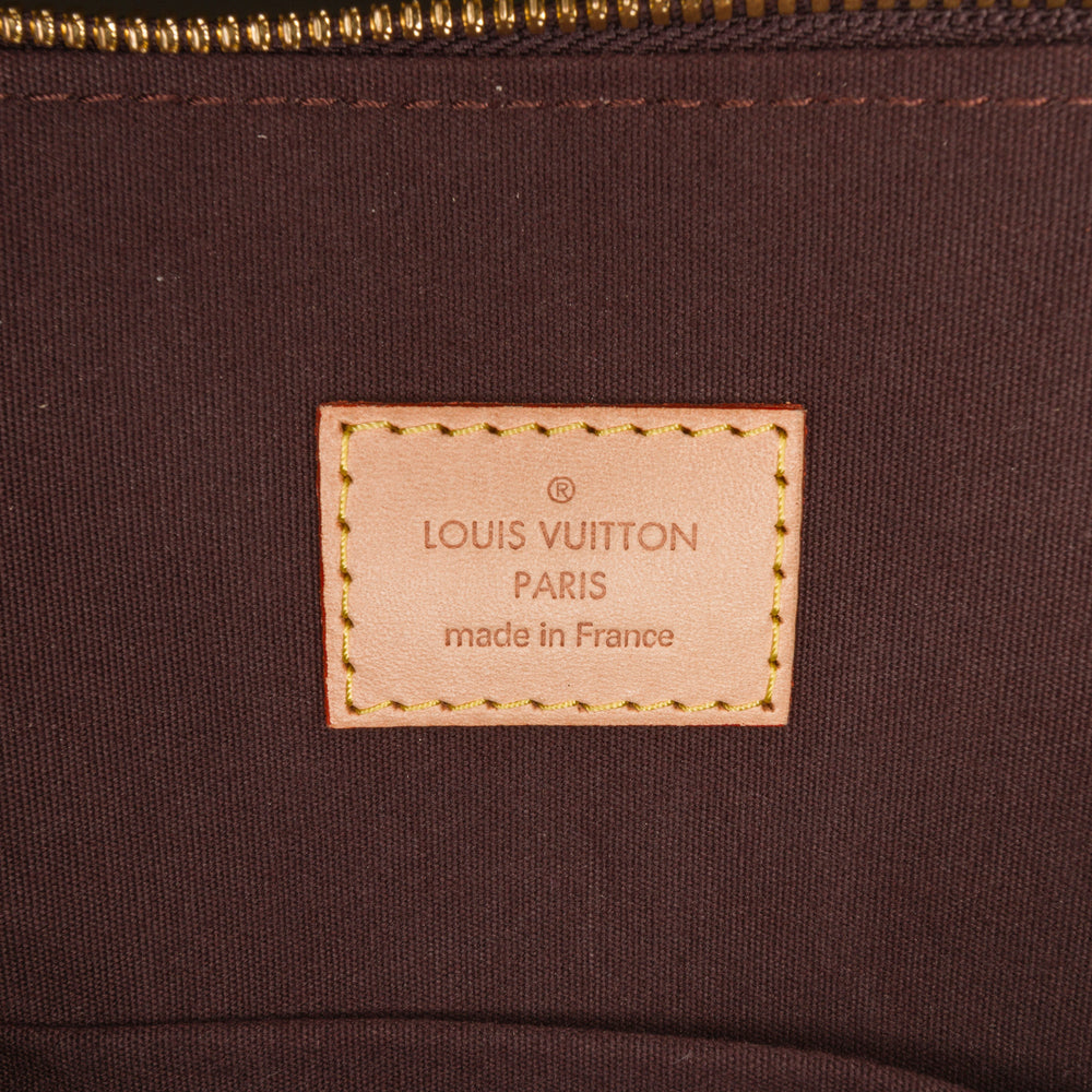 Louis Vuitton Monogram Vernis Alma GM Purple