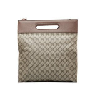 Gucci GG Supreme Neo Vintage Soft Tote Brown