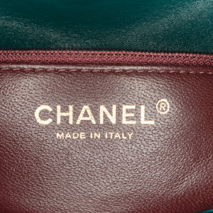 Chanel Small Lambskin Trendy CC Flap Green