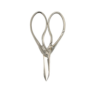 Hermès Stainless Steel Scissors with Leather Case Silver