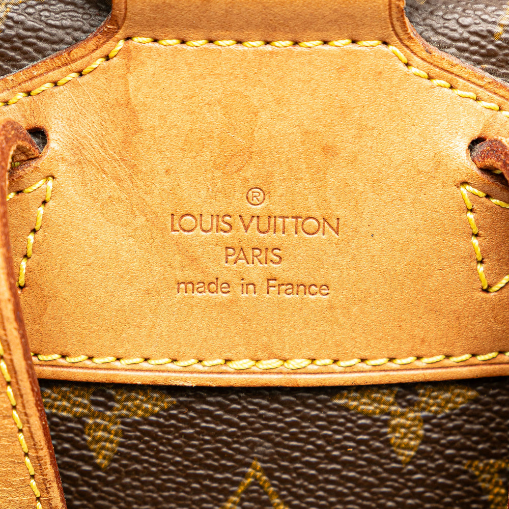 Louis Vuitton Monogram Montsouris PM Brown