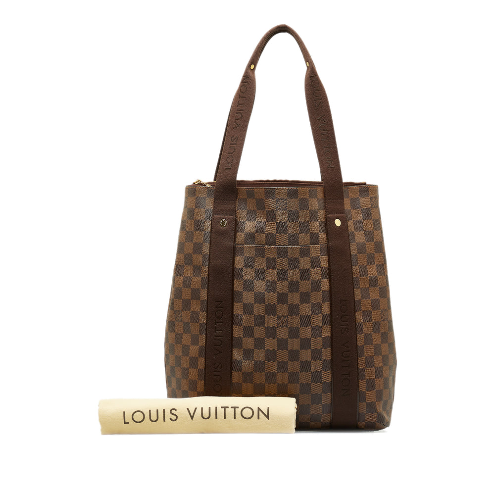 Louis Vuitton Damier Ebene Cabas Beaubourg Brown