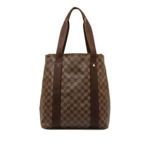 Louis Vuitton Damier Ebene Cabas Beaubourg Brown