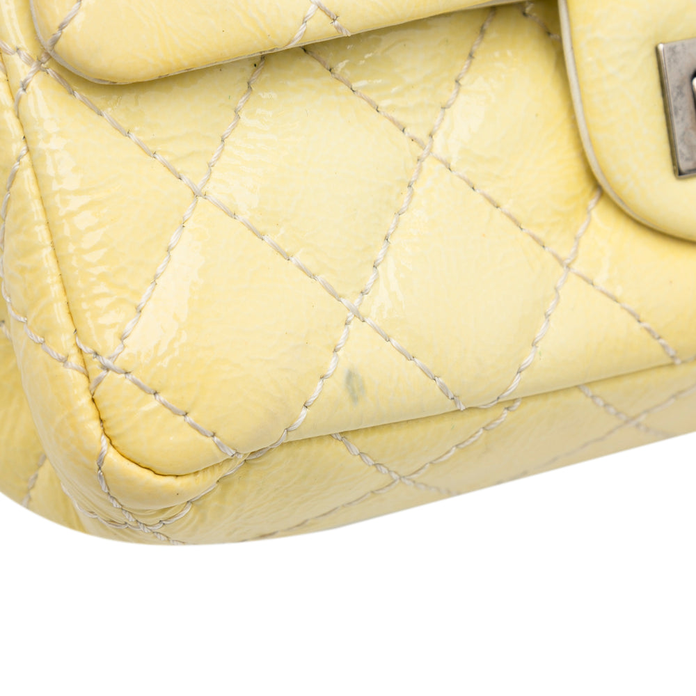 Chanel Mini Reissue Patent Flap Yellow