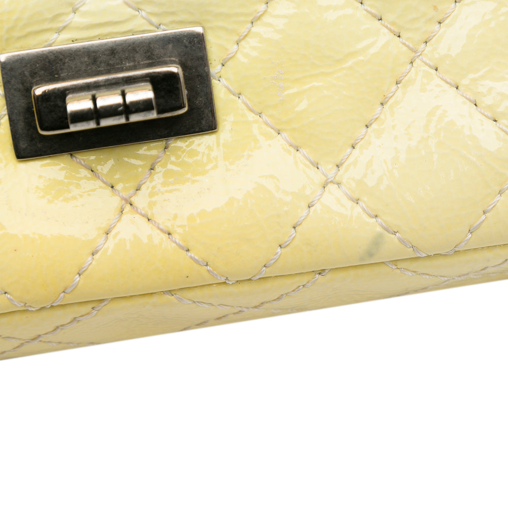 Chanel Mini Reissue Patent Flap Yellow