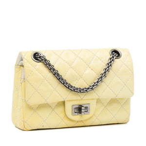 Chanel Mini Reissue Patent Flap Yellow