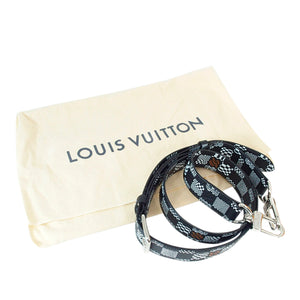 Louis Vuitton Damier Distorted Flap Soft Trunk Black