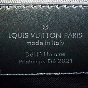 Louis Vuitton Damier Distorted Flap Soft Trunk Black