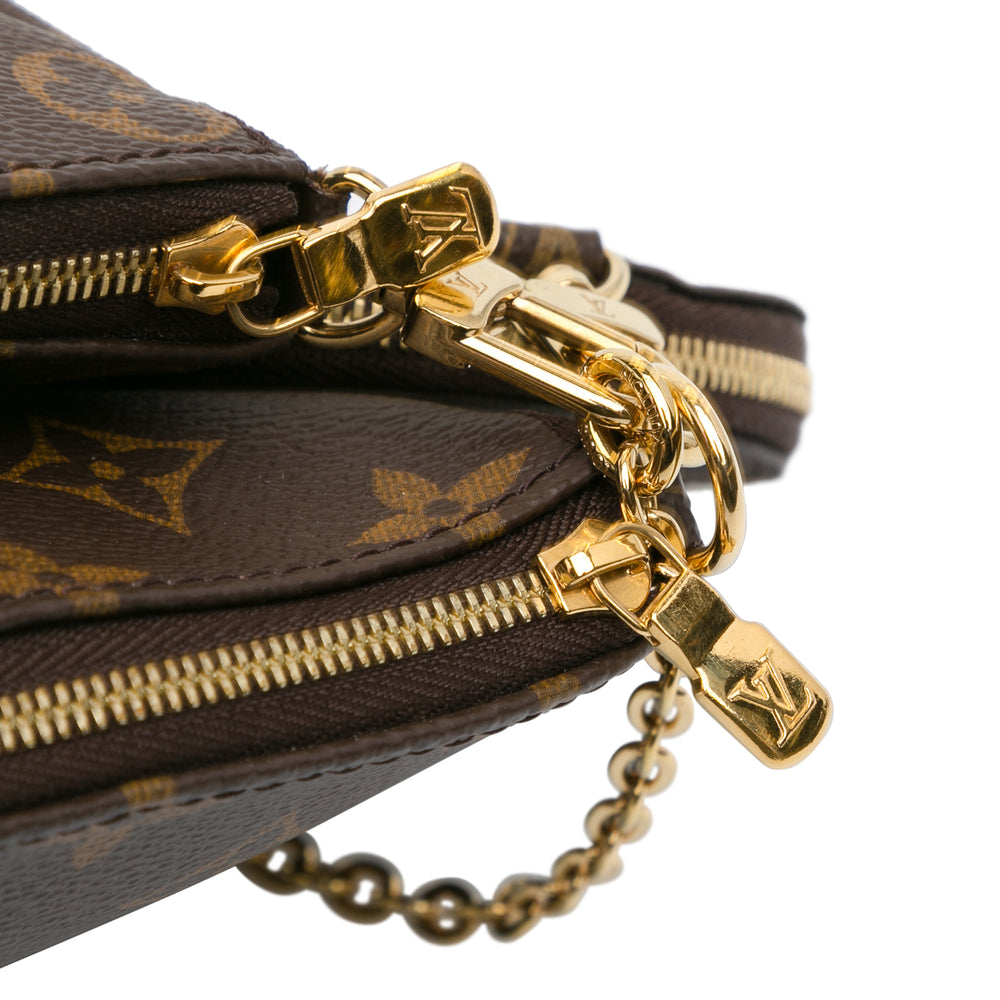 Louis Vuitton Monogram Multi Pochette Accessoires Brown