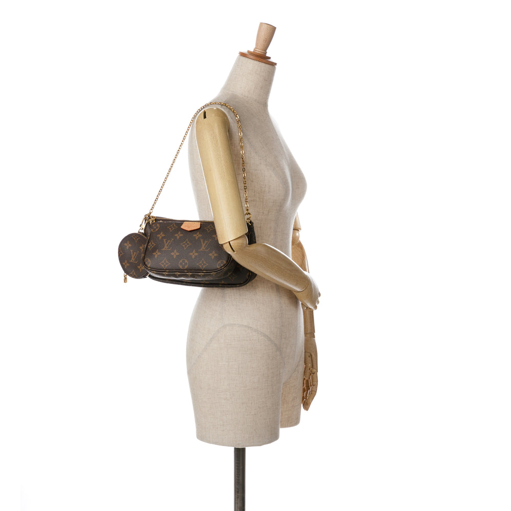 Louis Vuitton Monogram Multi Pochette Accessoires Brown