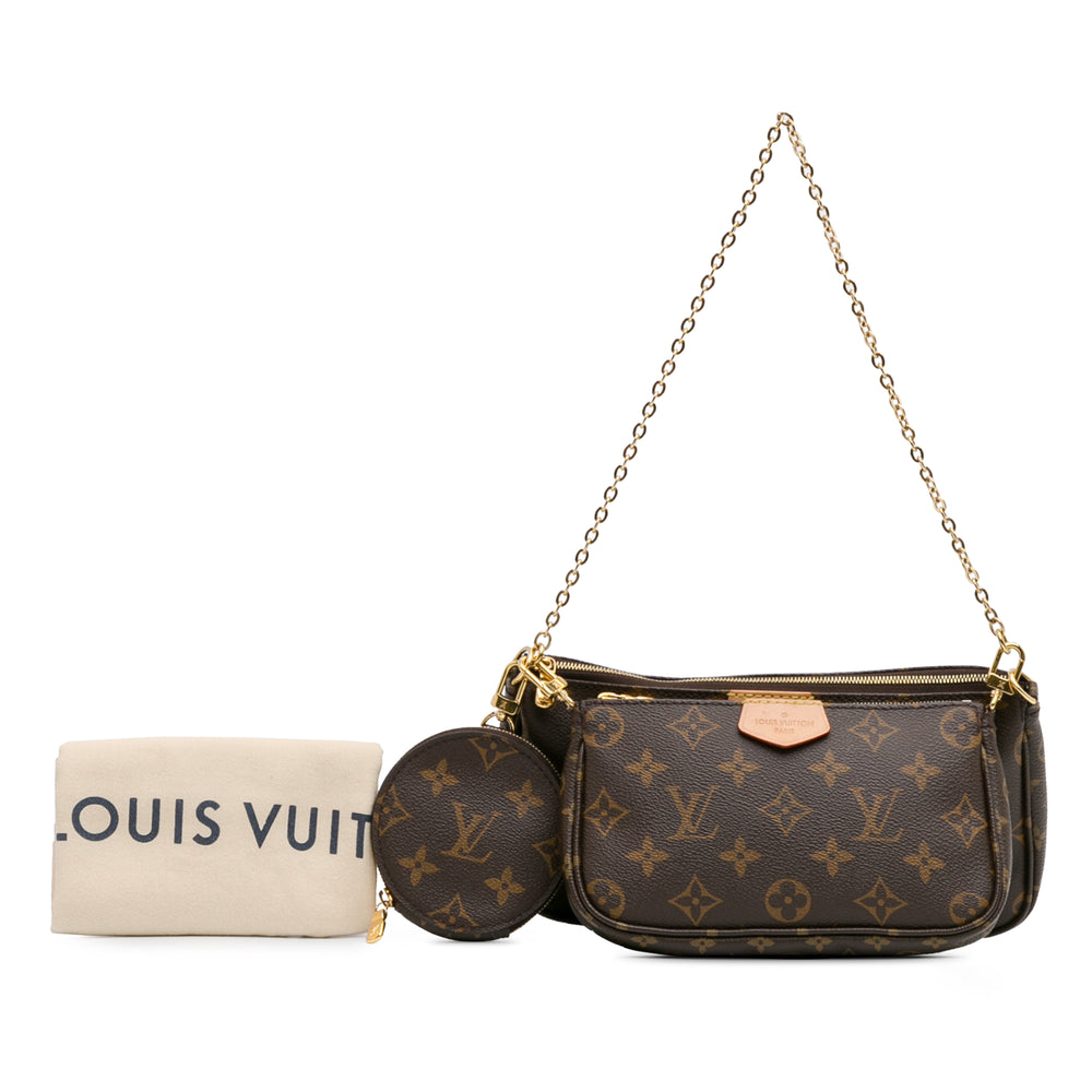 Louis Vuitton Monogram Multi Pochette Accessoires Brown