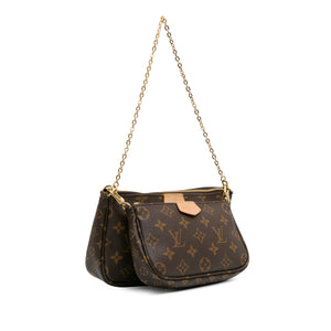 Louis Vuitton Monogram Multi Pochette Accessoires Brown