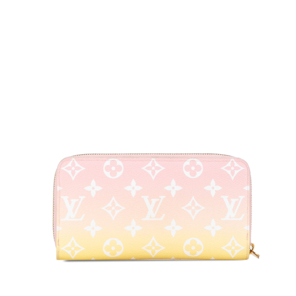 Louis Vuitton Monogram Giant By The Pool Zippy Wallet Pink