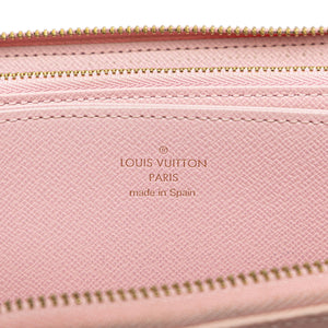 Louis Vuitton Monogram Giant By The Pool Zippy Wallet Pink