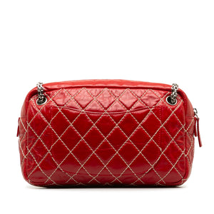 Chanel Medium Quilted Reissue Camera Bag Red