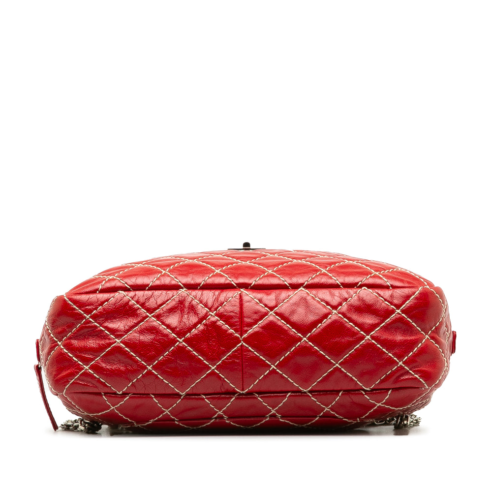 Chanel Medium Quilted Reissue Camera Bag Red