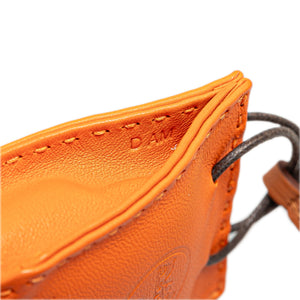 Hermès Milo Swift Sac Bag Charm Orange