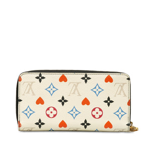 Louis Vuitton Monogram Game On Zippy Wallet White