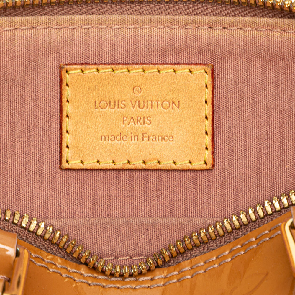 Louis Vuitton Monogram Vernis Alma BB Brown