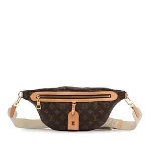 Louis Vuitton Monogram High Rise Bumbag Brown