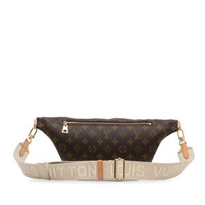 Louis Vuitton Monogram High Rise Bumbag Brown