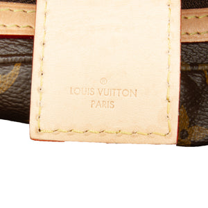 Louis Vuitton Monogram High Rise Bumbag Brown