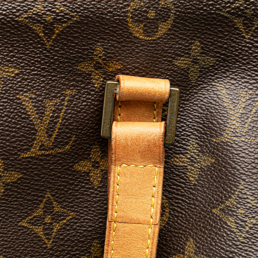 Louis Vuitton Monogram Cabas Mezzo Brown