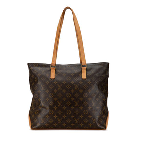 Louis Vuitton Monogram Cabas Mezzo Brown