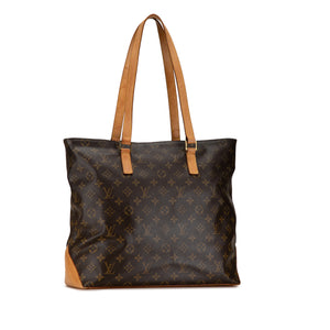 Louis Vuitton Monogram Cabas Mezzo Brown