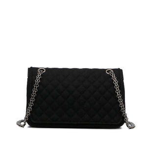 Chanel Reissue Wool Shoulder Bag Black