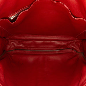 Hermès Sikkim Barda 30 Messenger Bag Red