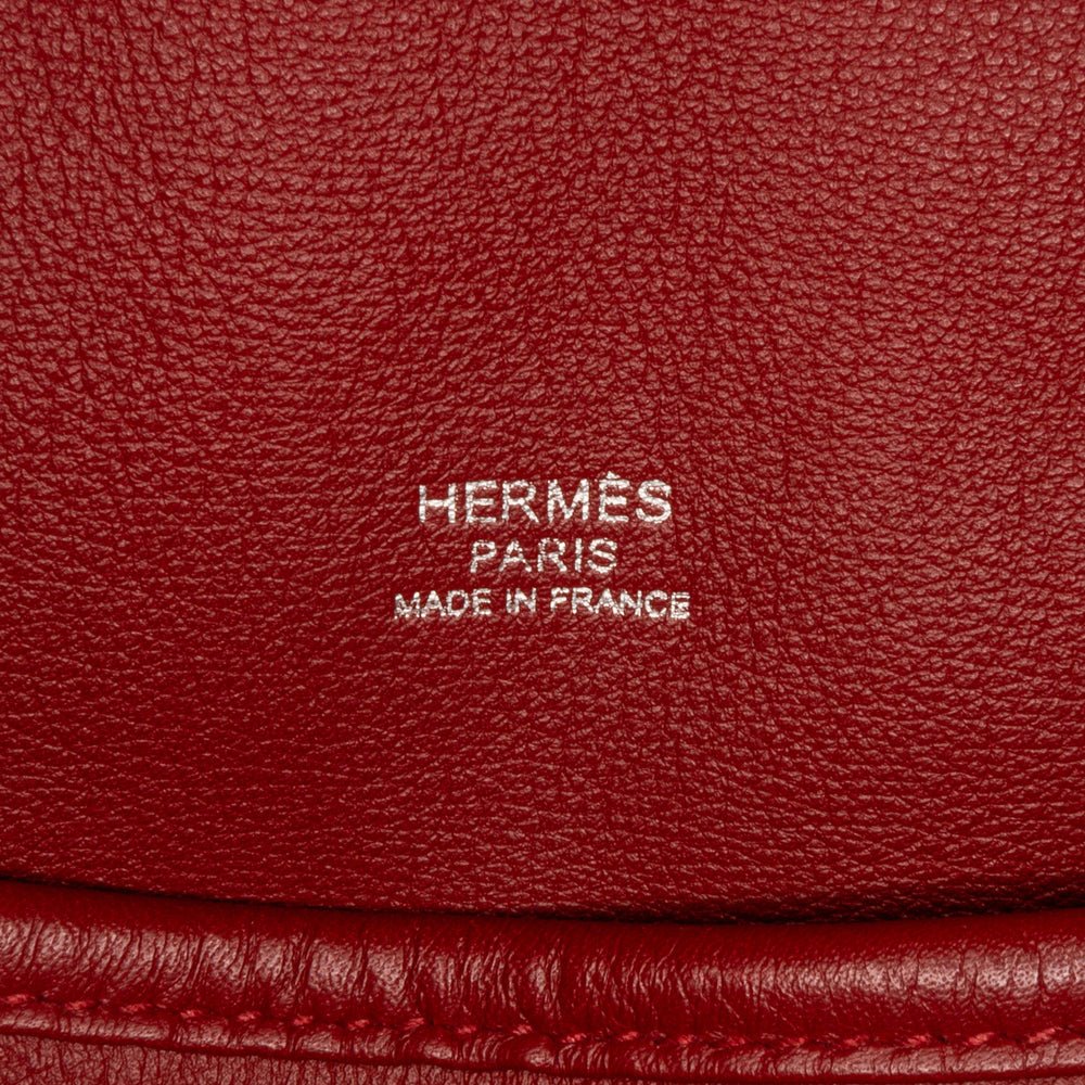 Hermès Sikkim Barda 30 Messenger Bag Red