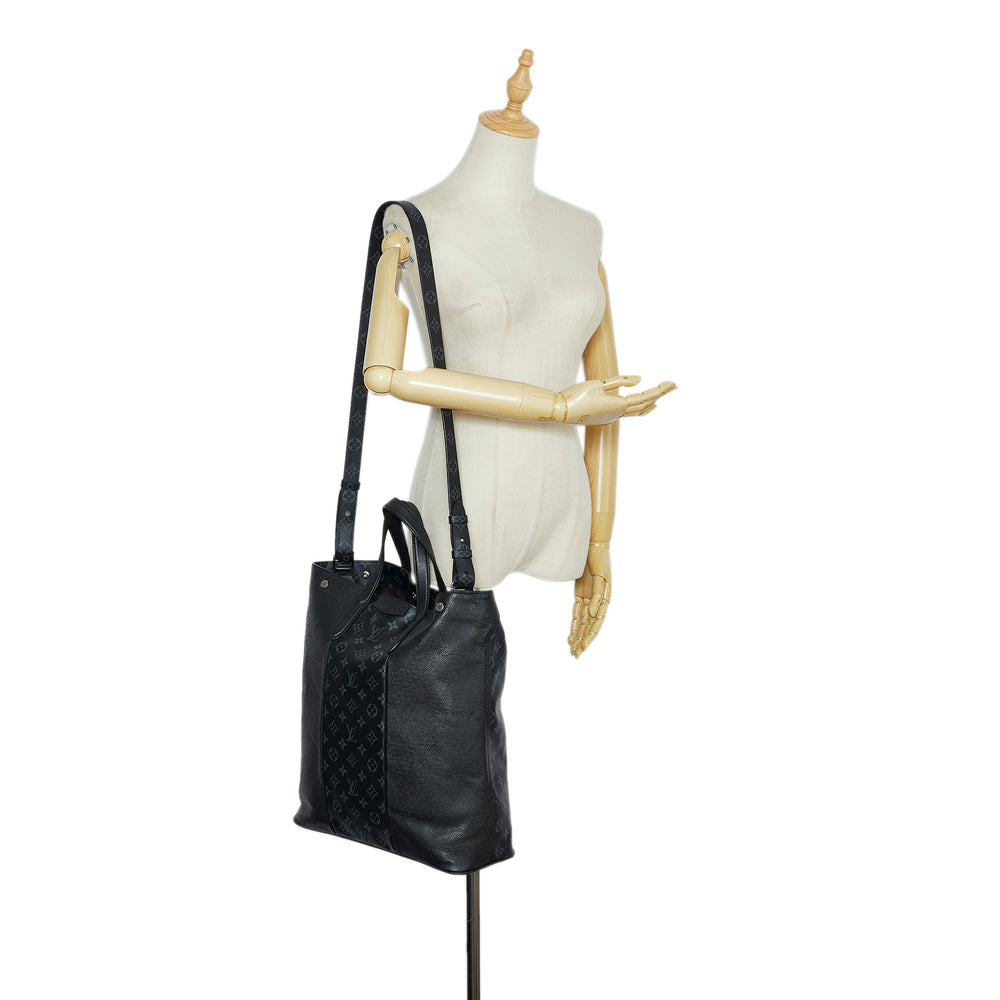 Louis Vuitton Taigarama Outdoor Tote Black