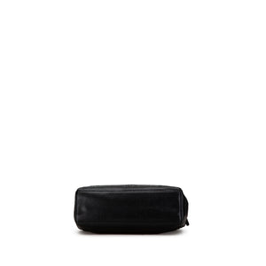 Chanel Triple CC Caviar Shoulder Bag Black