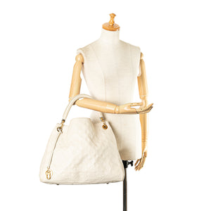 Louis Vuitton Monogram Empreinte Artsy MM White