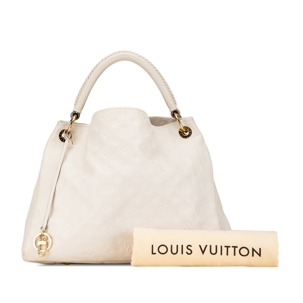 Louis Vuitton Monogram Empreinte Artsy MM White