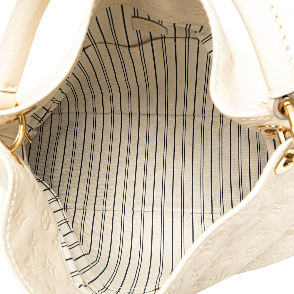 Louis Vuitton Monogram Empreinte Artsy MM White