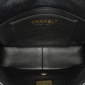 Chanel Mini Quilted Lambskin Multi Chain Flap Black