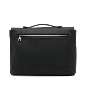 Louis Vuitton Taurillon Serviette Dorian Briefcase Black