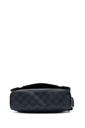 Louis Vuitton Damier Cobalt Jungle District Messenger PM Black